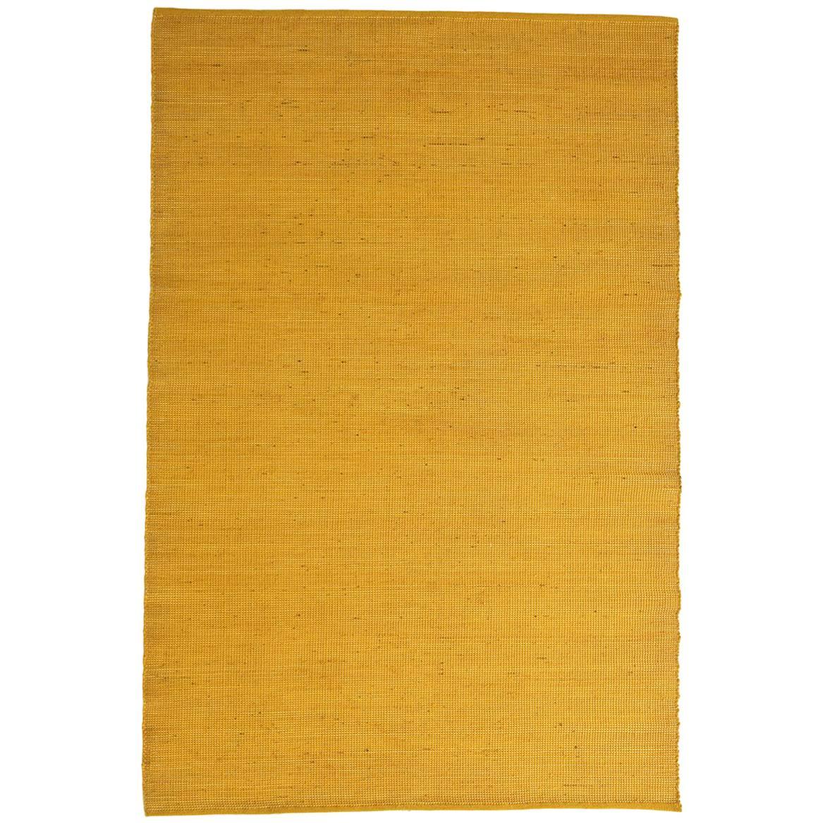 Tatami-Teppich aus gelber Wolle und Jute von Nani Marquina und Ariadna Miquel, Medium