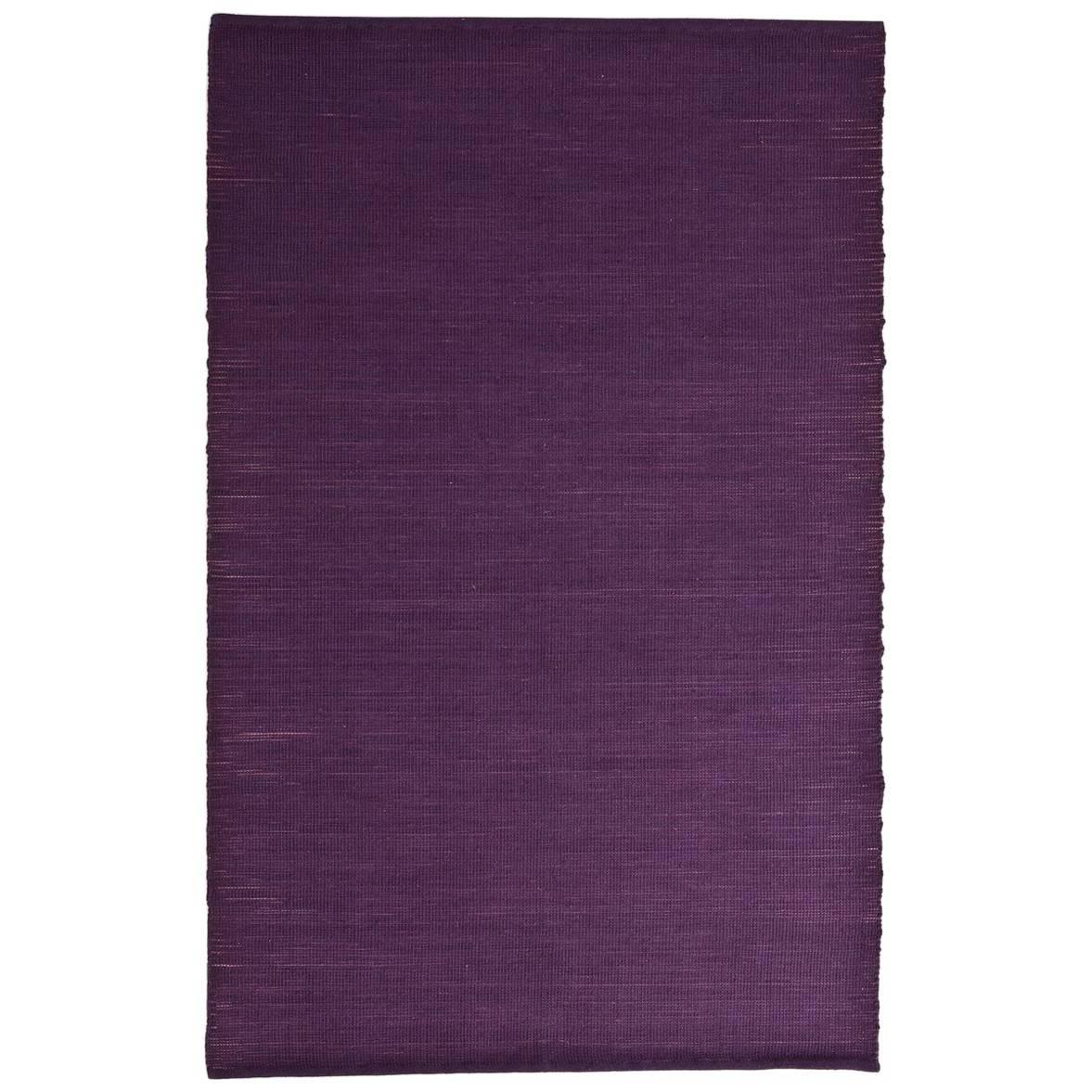 Tatami Purple Wool and Jute Rug by Nani Marquina & Ariadna Miquel Large