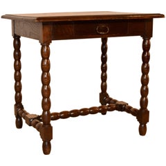 18th Century English Elm Side Table