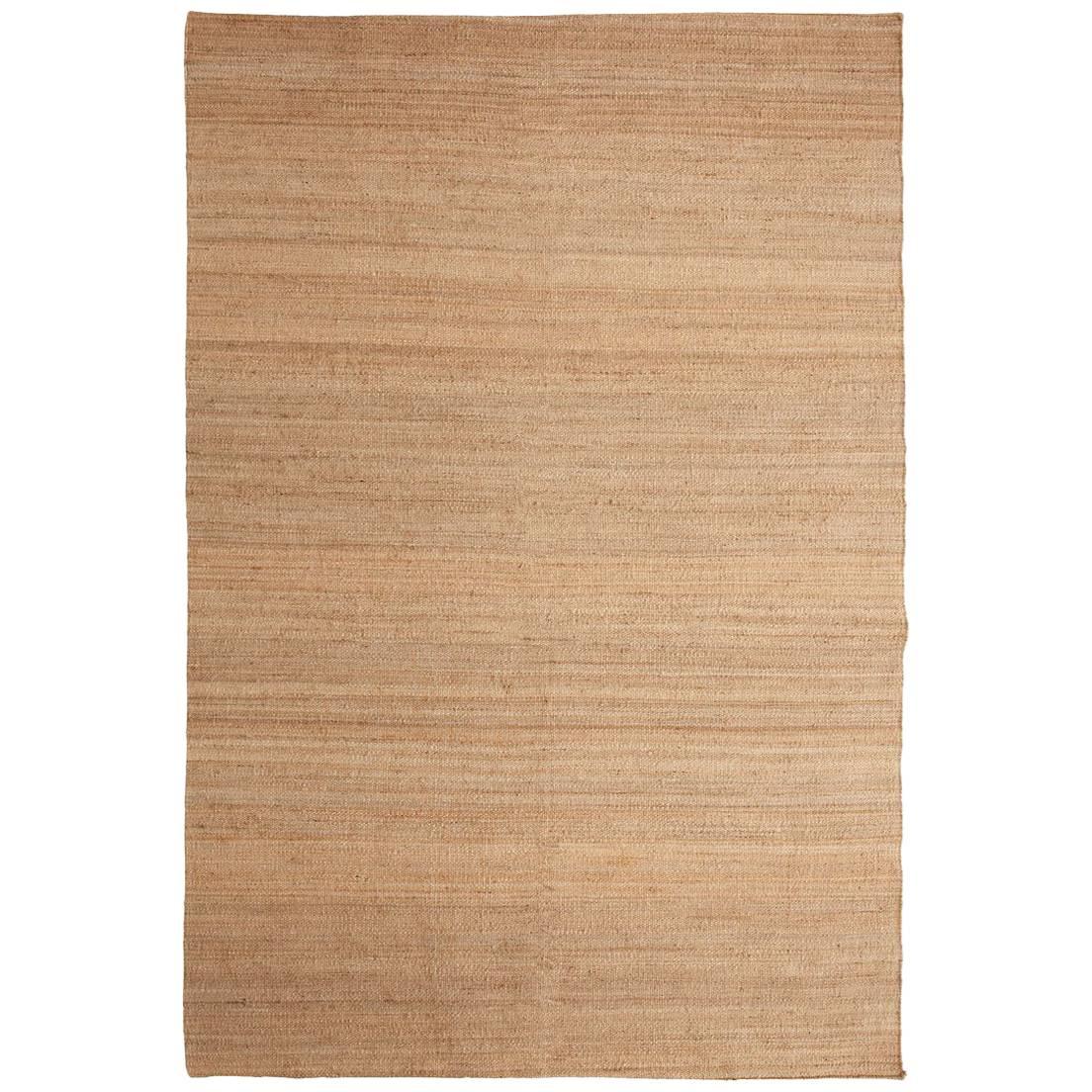 Vegetal Natural Hand-Loomed Jute Rug by Nani Marquina & Ariadna Miquel, Medium For Sale