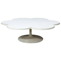 1960, Kho Liang Ie for Artifort, White Laminate Pop Art "Le Cloud" Coffee Table