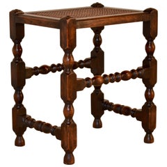 19th Century Cane Top Stool