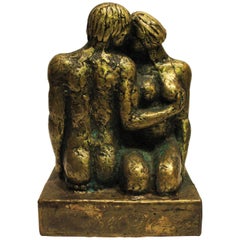Lovers Sculpture by Pal Kepenyes