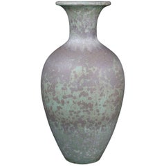 Large Swedish 1950s Stoneware Vase by Gunnar Nylund for Rörstrand