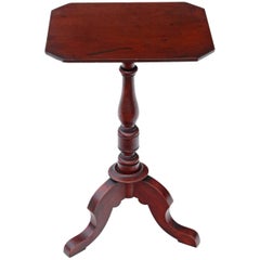 Antique 19th Century Victorian Mahogany Quality Wine Table Side Occasional Antique 19th Century Victorian Mahogany Quality Wine Table Side Occasional