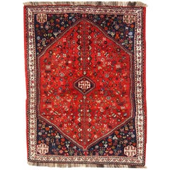 Handmade Vintage Persian Gashkai Rug, 1960s