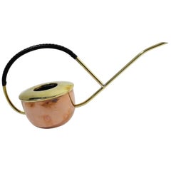 Retro Mid Century Modern Copper and Brass Watering Can, Austria, 1950s