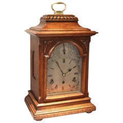 Antique Oak Westminster Chime Bracket Clock