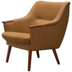 Low Back Lounge Chair with Original Textile