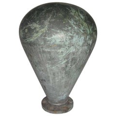 Copper Antique Ship Mooring Bollard Early 20th Century Hudson River Lower NYC 3