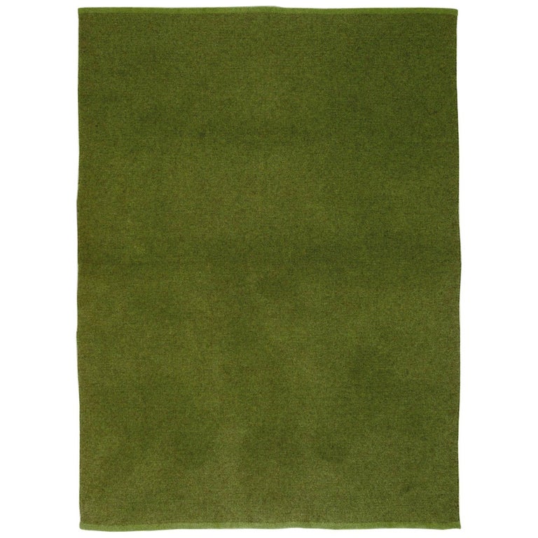 Moss Green Blanket by Saved, New York For Sale at 1stDibs
