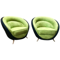 Guglielmo Veronesi Armchairs for ISA, Italy