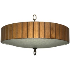 Midcentury Flush Mount Lamp