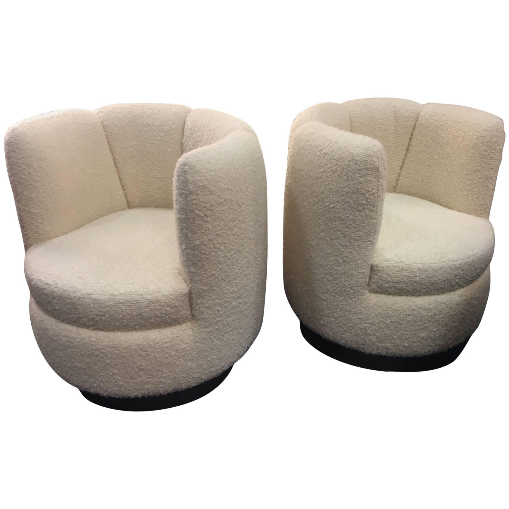 Beautiful Pair of "Fanny" Armchairs For Sale