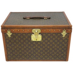 Louis Vuitton Travel Trunks & Bags Monogram Brown Silk Scarf – Vintage by  Misty