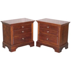 Used Stanley Furniture Pair of Bedside Tables