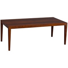 Rosewood Coffee Table by Severin Hansen Jr. for Haslev