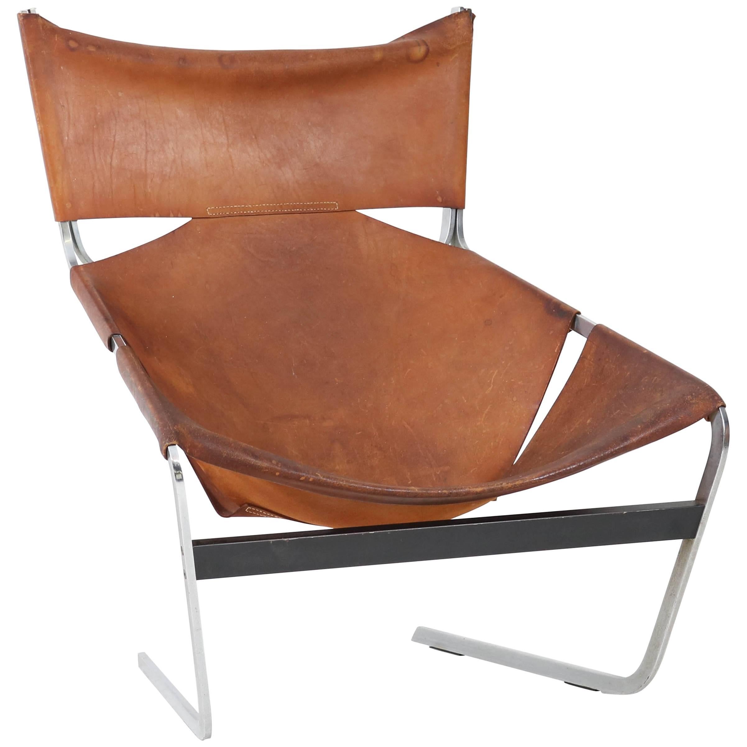 Mid-Century Modern F-444 Lounge Chair by Pierre Paulin for Artifort, 1960s