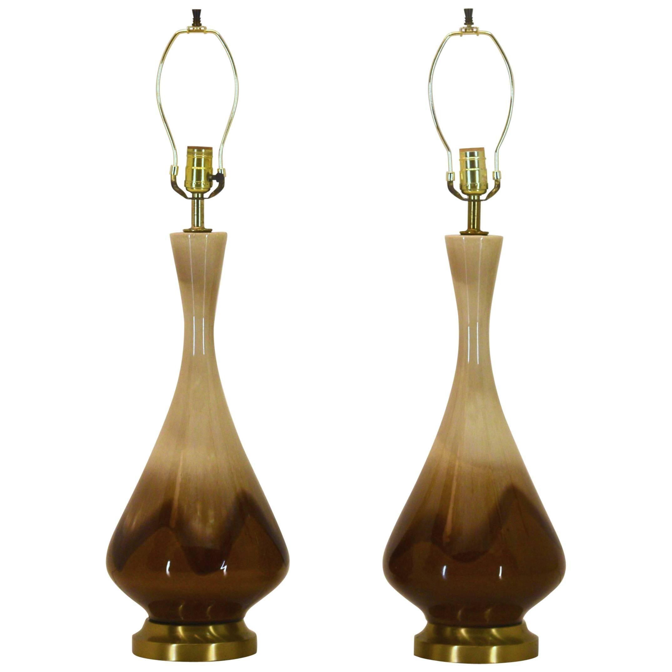 Pair of Royal Haeger Genie Lamps