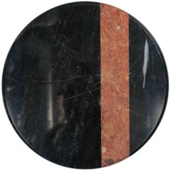 Used Modern Black Marble Lazy Susan by Georges Briaid, 1970s