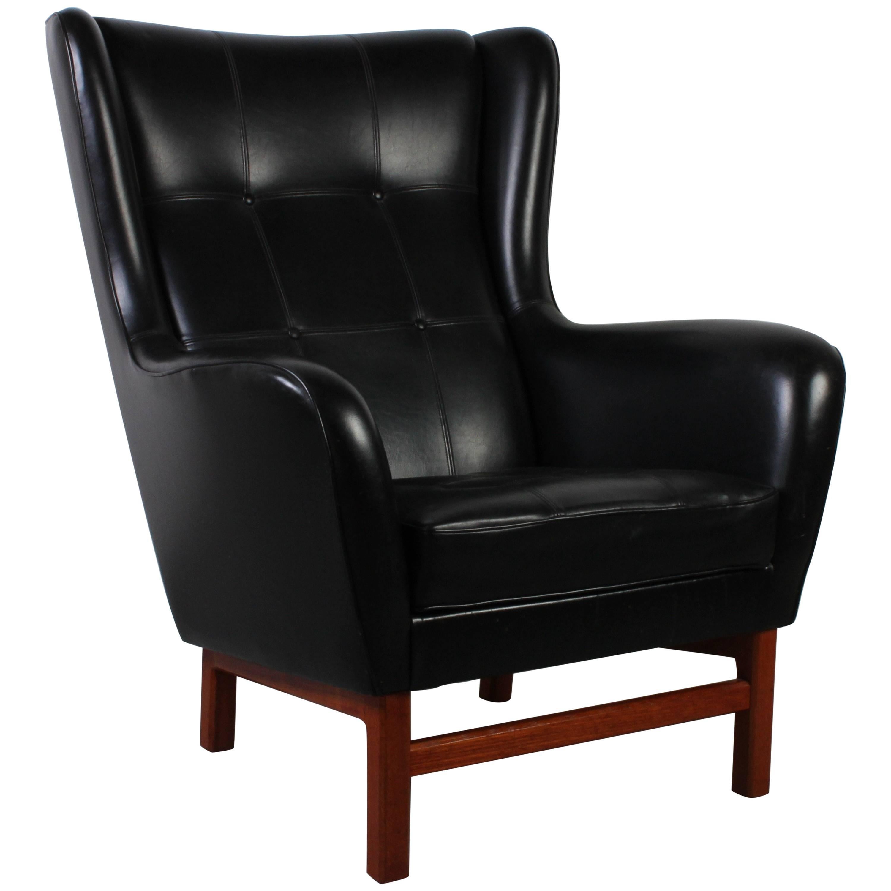Midcentury Lounge Chair by Bröderna Andersson