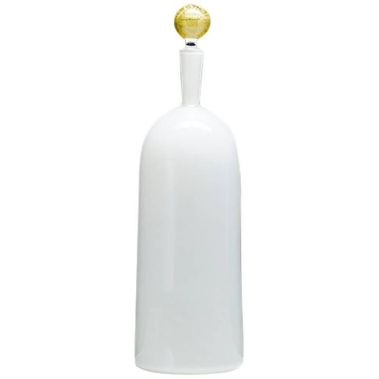 Carmella Barware Tall Bottle, Ivory For Sale