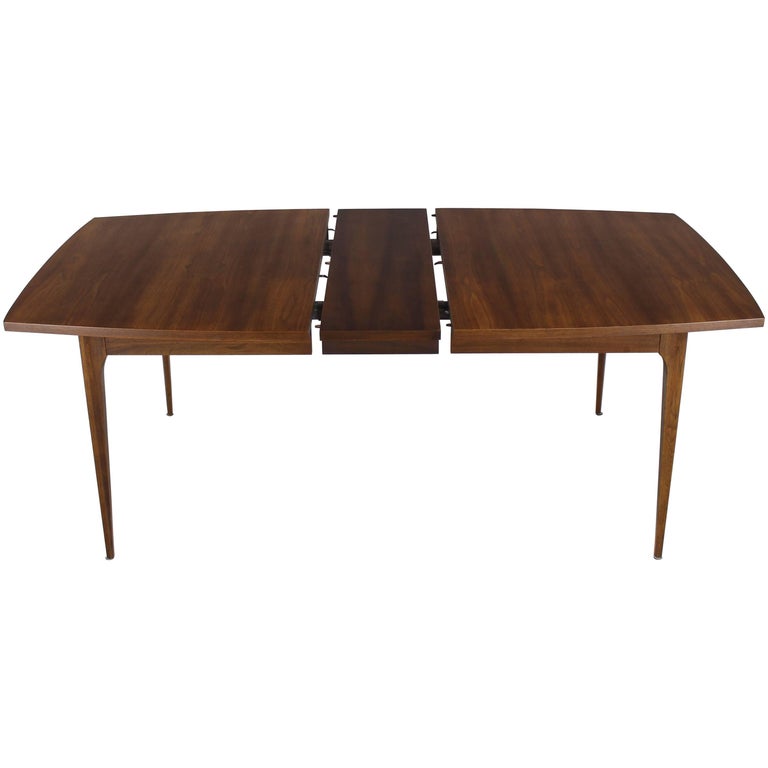 Danish Mid Century Modern Walnut Dining Table At 1stdibs Danish Mid Century Modern Walnut Dining Table For