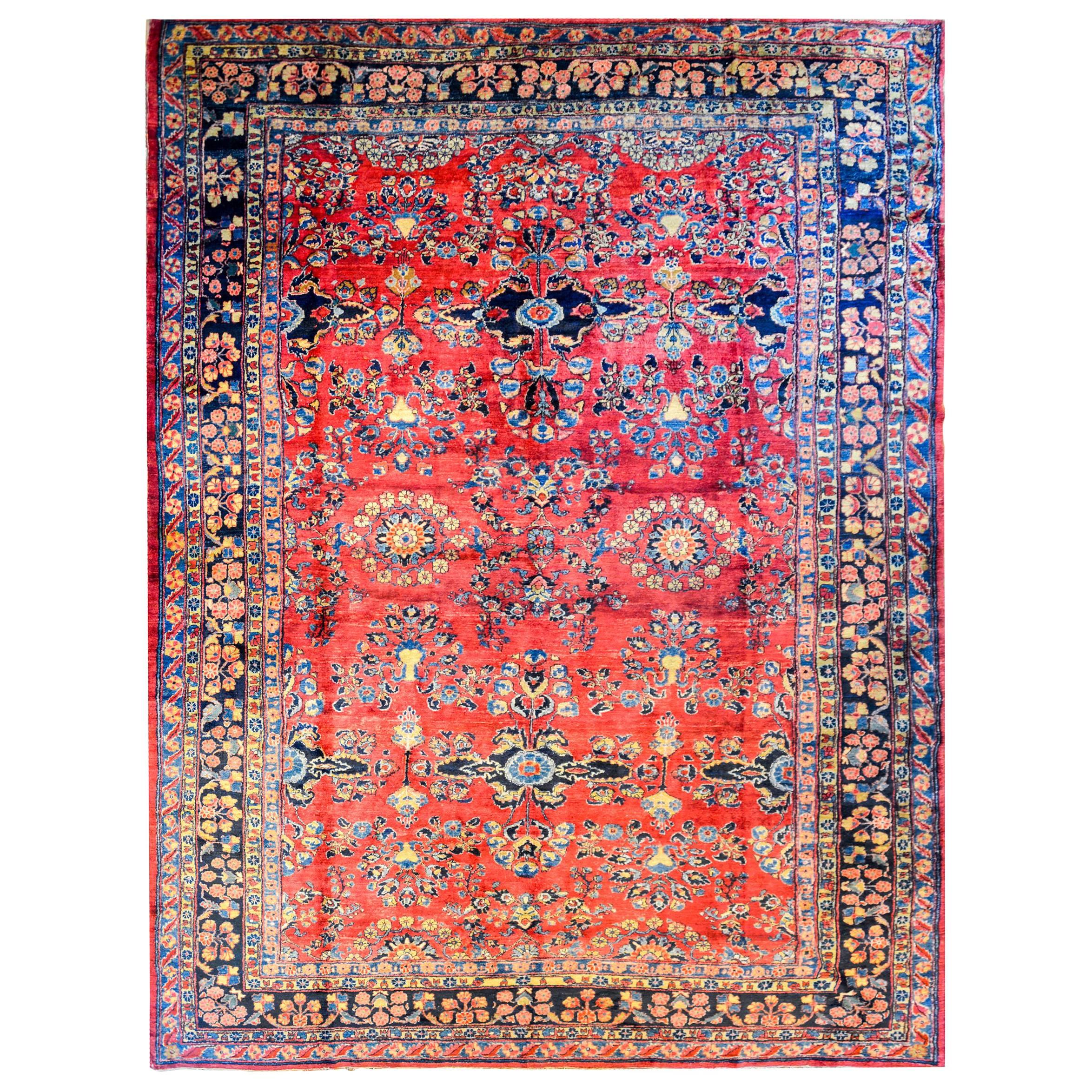 Amazing Early 20th Century Lilihan Rug For Sale