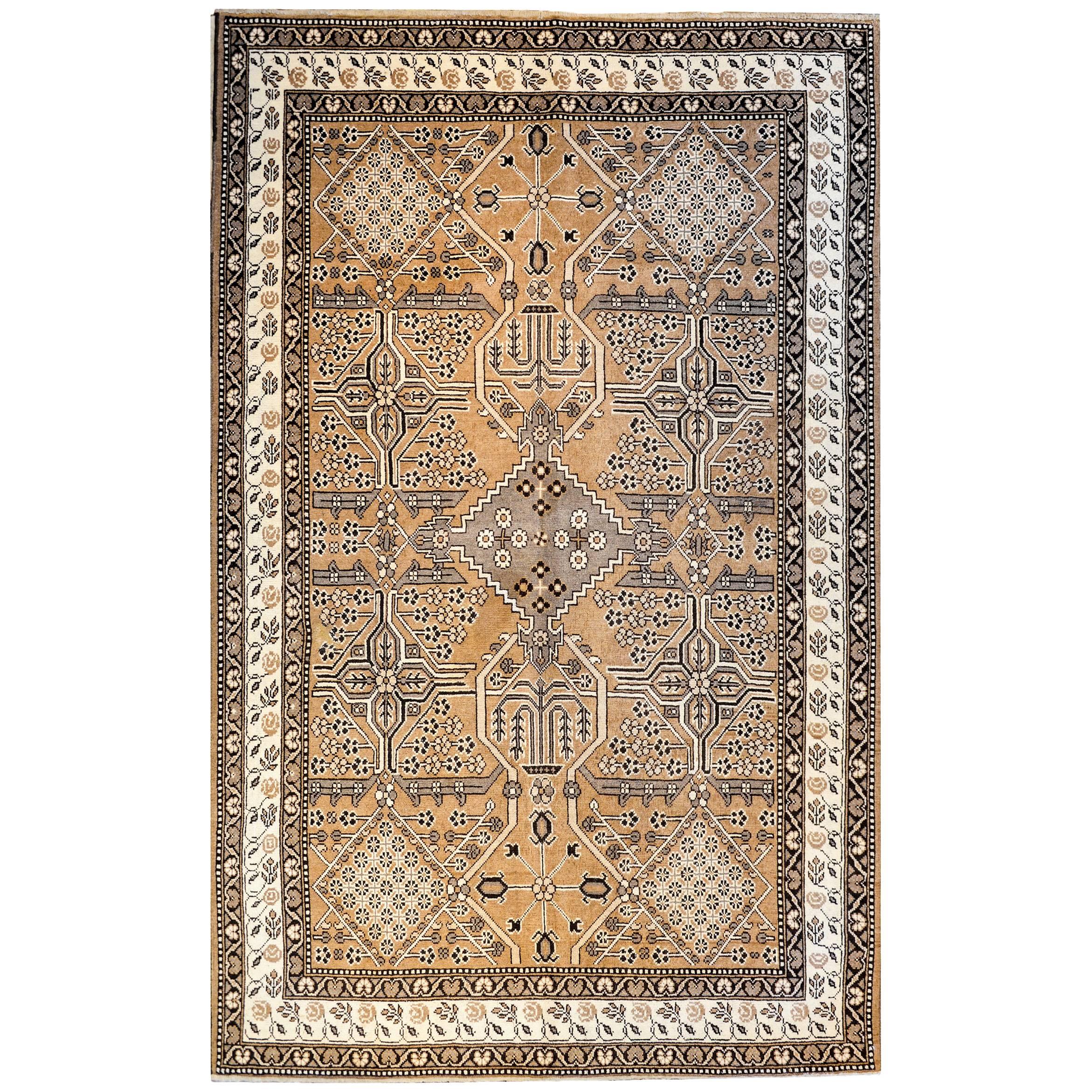 Merveilleux tapis Bakhtiari du début du XXe siècle