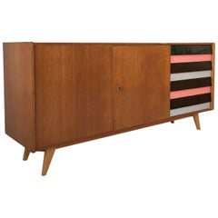 Midcentury Sideboard, Credenza, Model U-460 by Jiri Jiroutek for Interier Praha