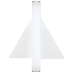 Glass on Glass Wall Sconce in the Manner of Streamline Moderne