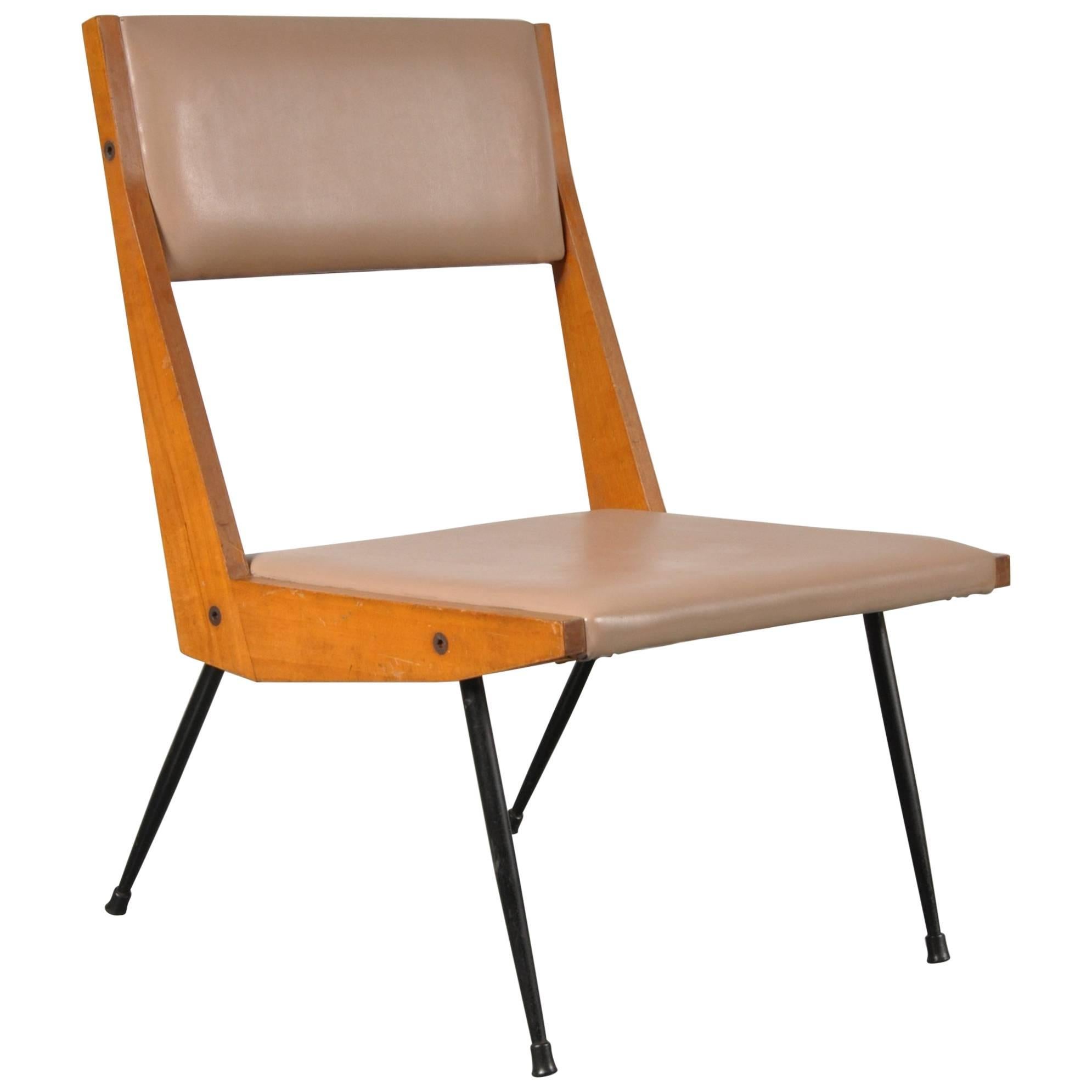 Carlo di Carli attributed Easy Chair, Italy, 1950s For Sale