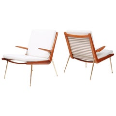 Peter Hvidt & Orla Mølgaard Nielsen FD-159 Boomerang Chair, circa 1959