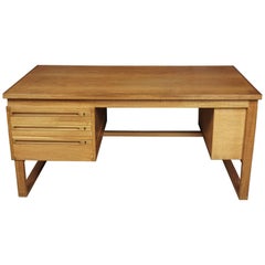 Midcentury Desk in Oak from Denmark, circa 1960