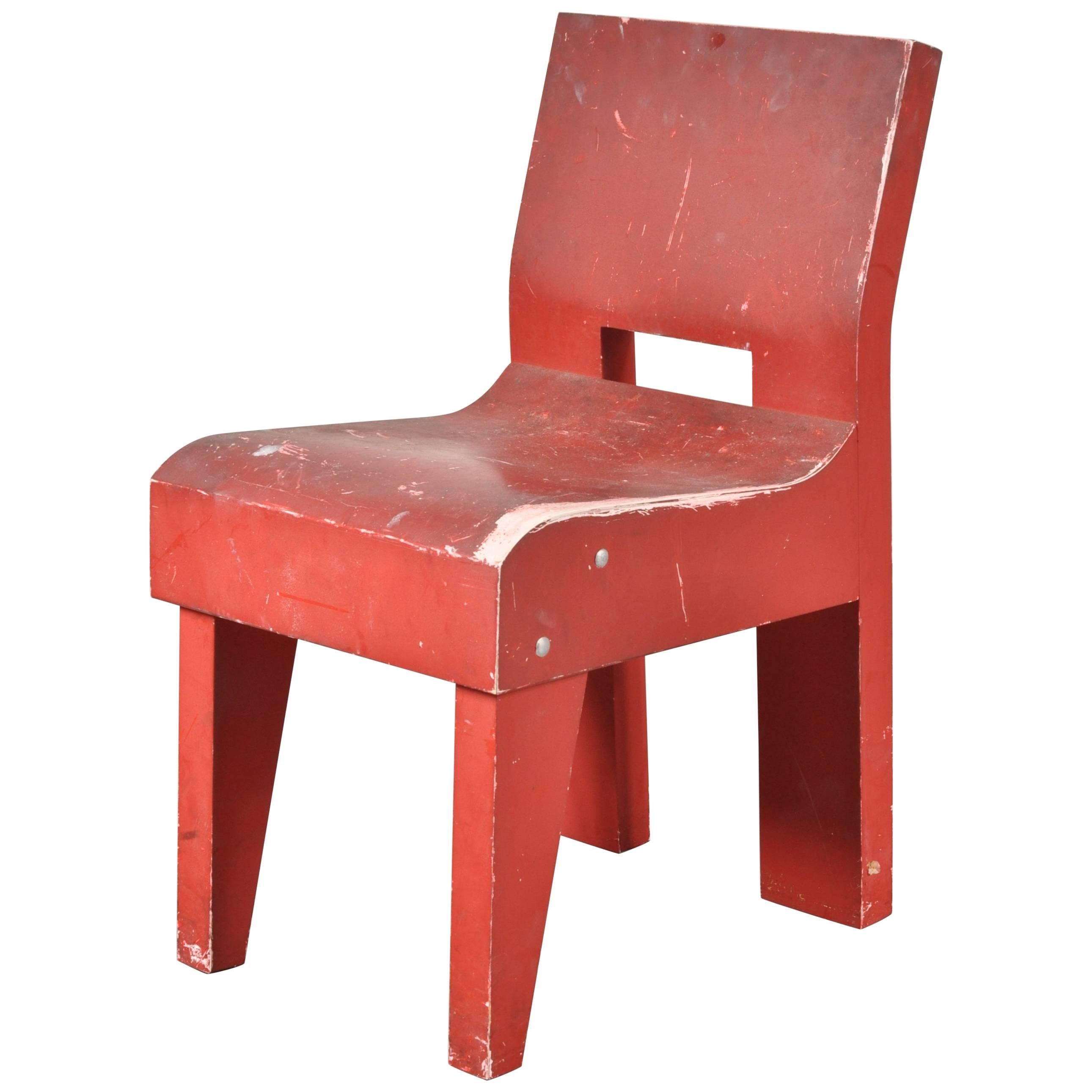Martin Visser Prototype SE20 Chair, 'T Spectrum, 1988