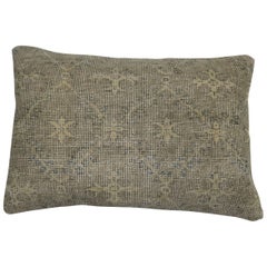 Used Shabby Chic Turkish Rug Pillow