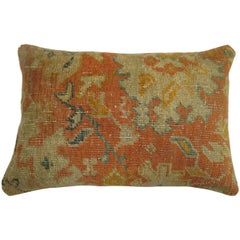 Antique Oushak Rug Pillow