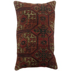 Lumbar Turkeman Rug Pillow