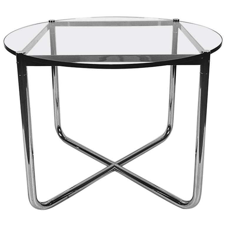 Vintage MR Side Table by Ludwig Mies van der Rohe for Knoll, 1970s