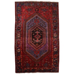 Vintage Persian Hamedan Rug 