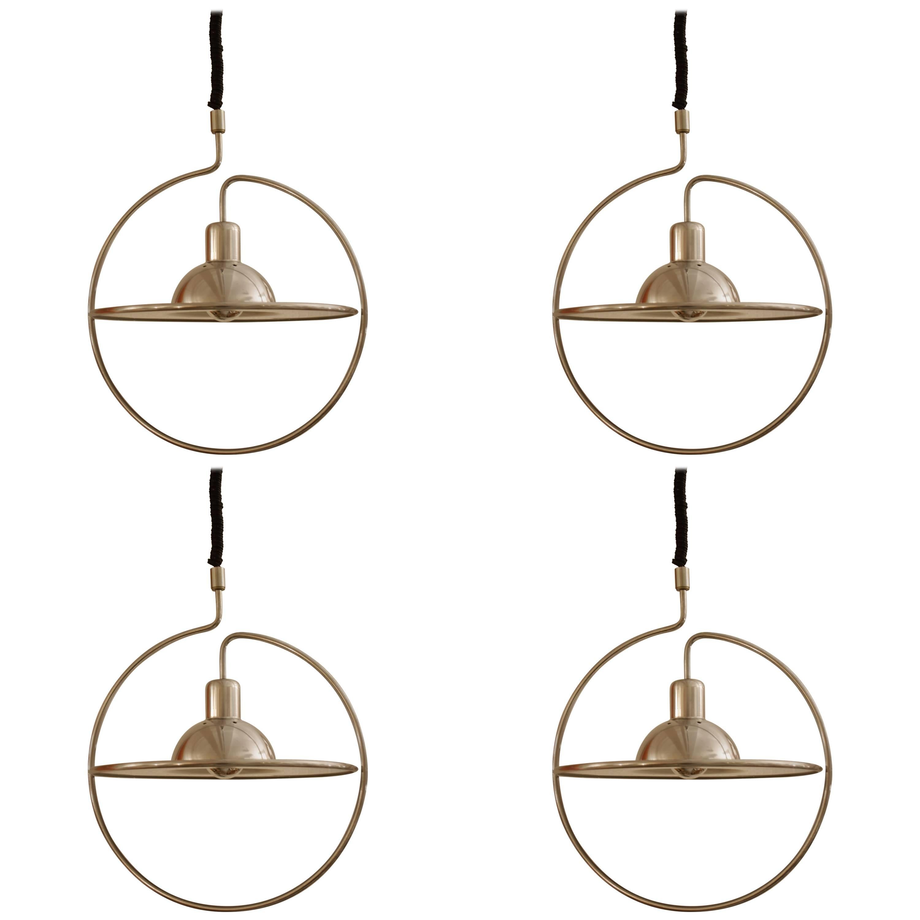 Set of Four Saturn Pendant Lamp