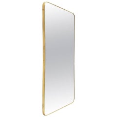 Italian Brass Frame Mirror