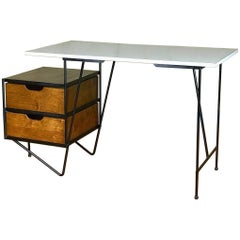 1950s Floating Desk by D.R. Bates & Jackson Gregory Jr. for Vista of California