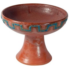 Relicware Earthenware Footed Bowl #65 By Andrew Wilder 