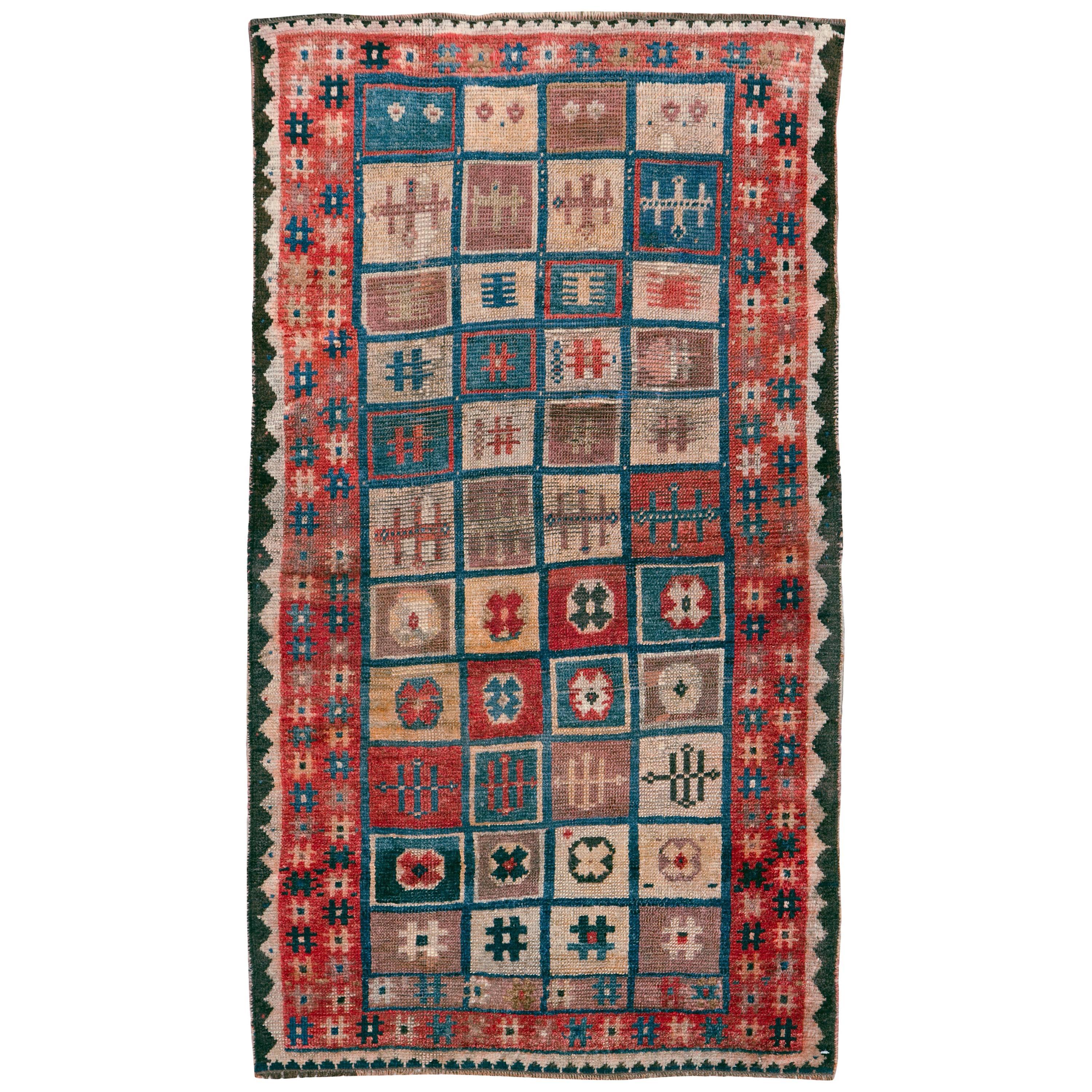 Antique Persian Gabbeh Rug For Sale