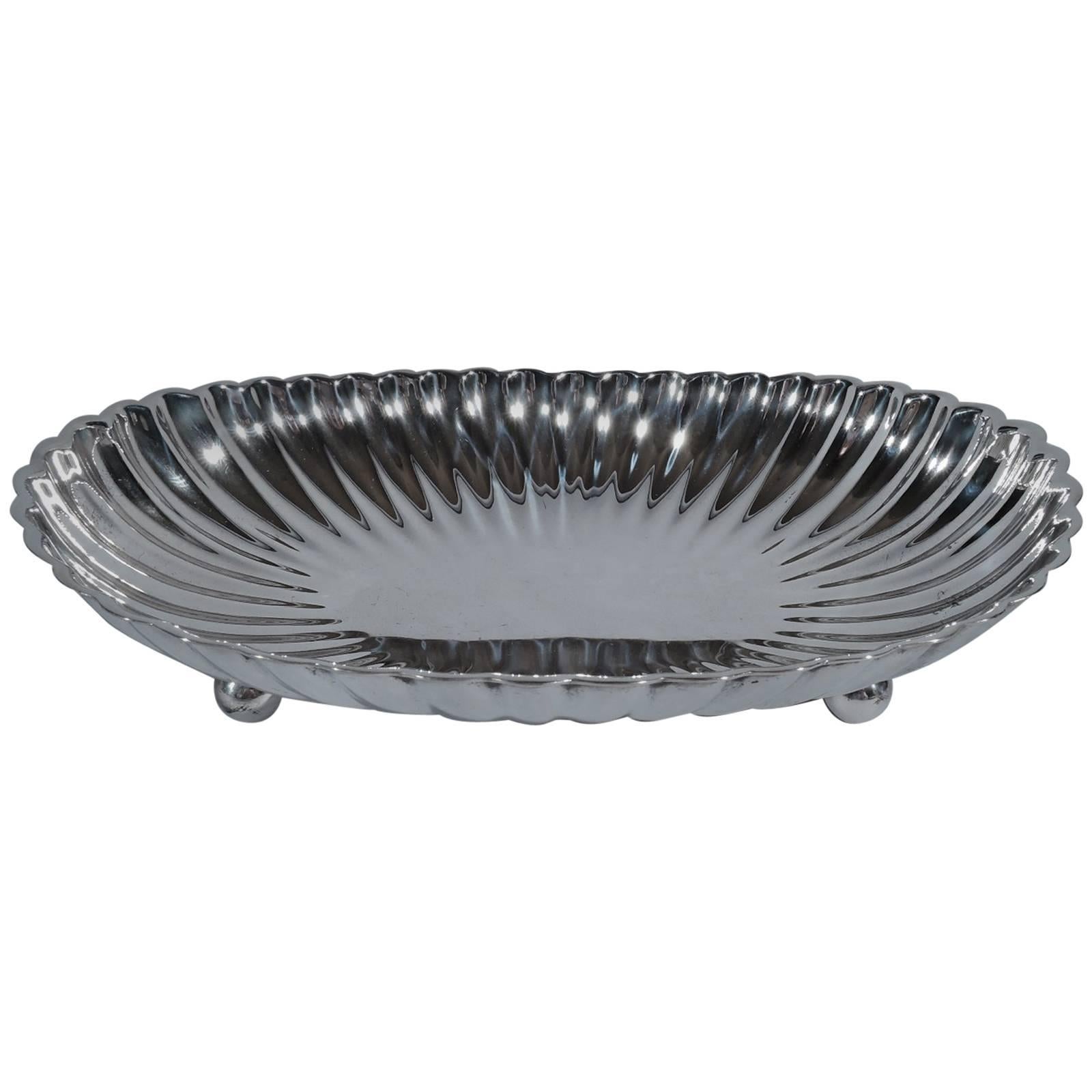 Gorham Sterling Silver Oval Bowl in Leamington Pattern
