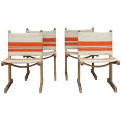 Set of 4 Cantilevered Dining Chairs by Ditte & Adrian Heath for France & Son