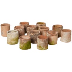 Collection of Early 20th Century French Garden Pots