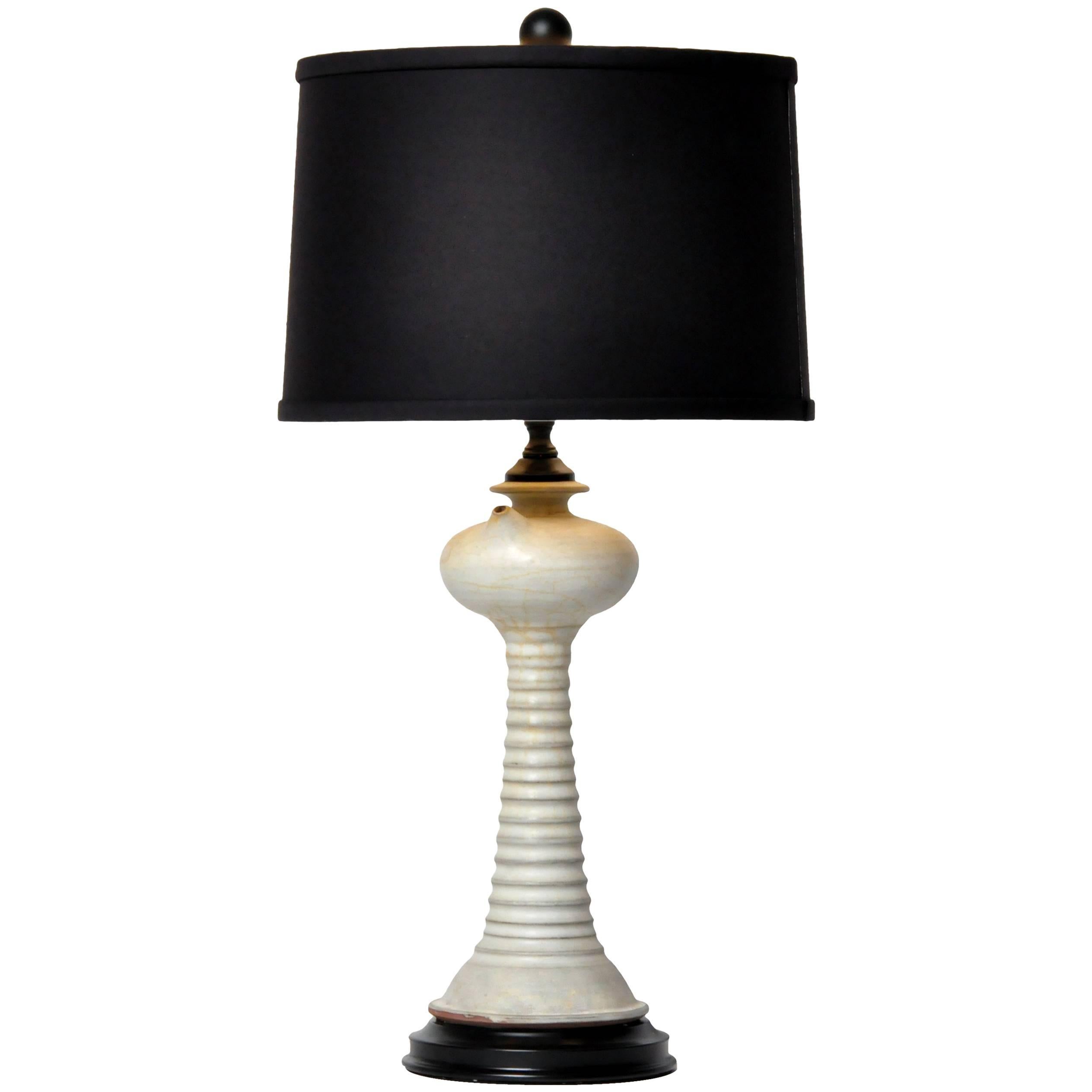 Ceramic Vase Lamp For Sale at 1stdibs