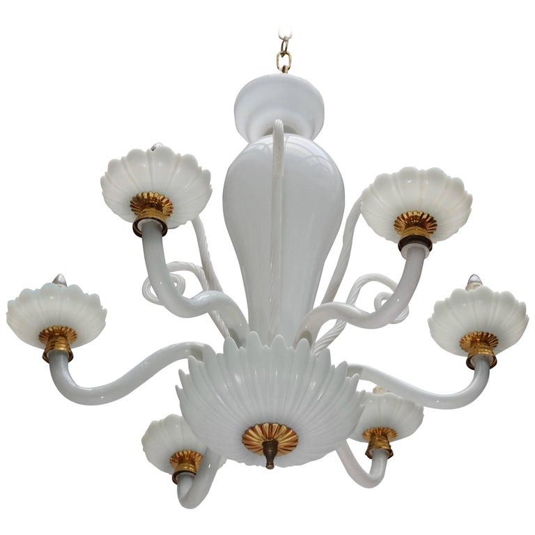Raul Murano Glass Chandelier At 1stdibs Murano Glass Chandelier